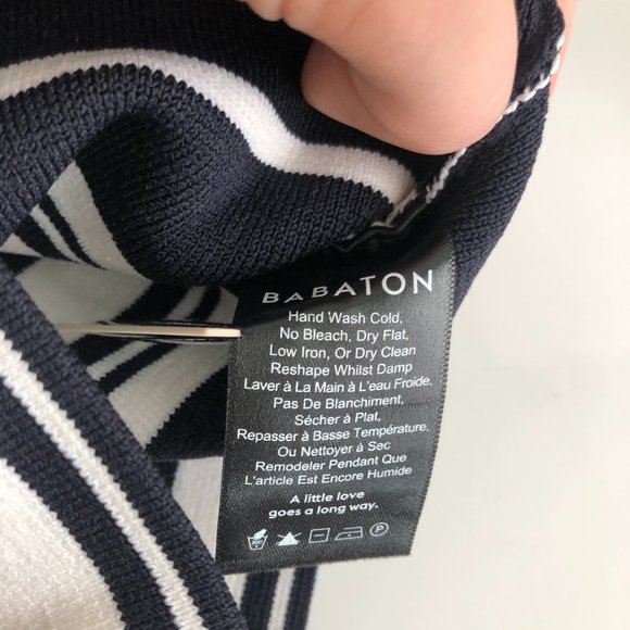 ✨ NWOT Striped Olaf Tube Top | Babaton - Picture 6 of 9